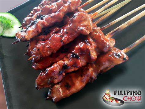 Filipino Barbeque Pork Skewers Filipino Chow S Philippine Food And Recipes