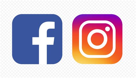 Hd Old Facebook Instagram Square Logos Icons Png Citypng