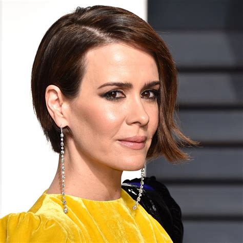 I think i've modeled my life over her life in any. Sarah Paulson in Forevermark jewellery at the Vanity Fair