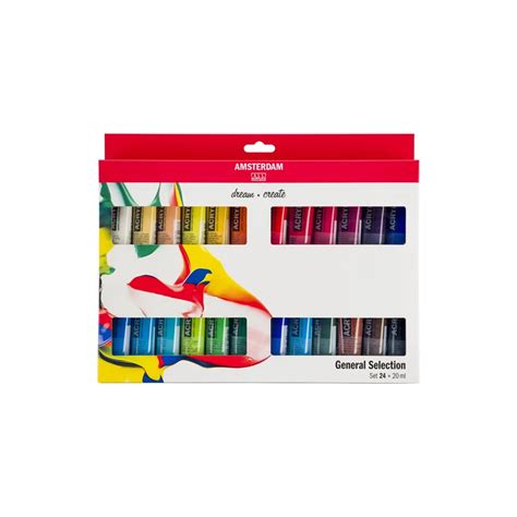 Coffret De Peintures Acrylique Amsterdam Royal Talens Ml