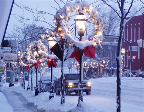 Downtown Petoskey Michigan Only Part Of Northern Michigan Winters I