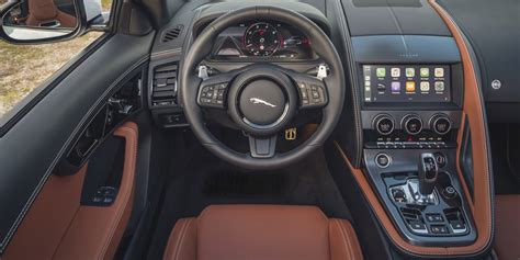 Jaguar F Type Convertible Interior And Infotainment Carwow