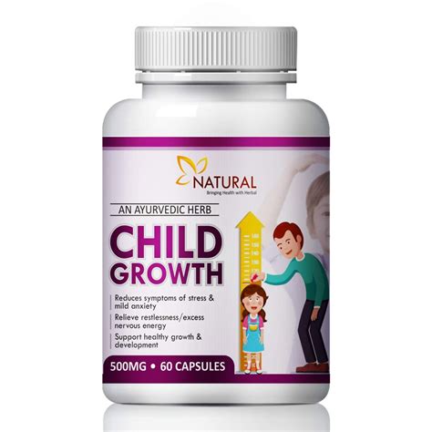 Child Growth Herbal Capsules For Helps To Growing Health Of Children