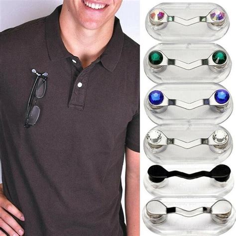Zinc Alloy Magnetic Glasses Holder Sunglasses Clip Hang Magnet Hook