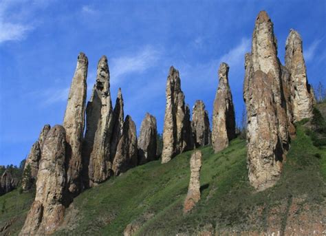 Ленские столбы геологическая аномалия в Якутии