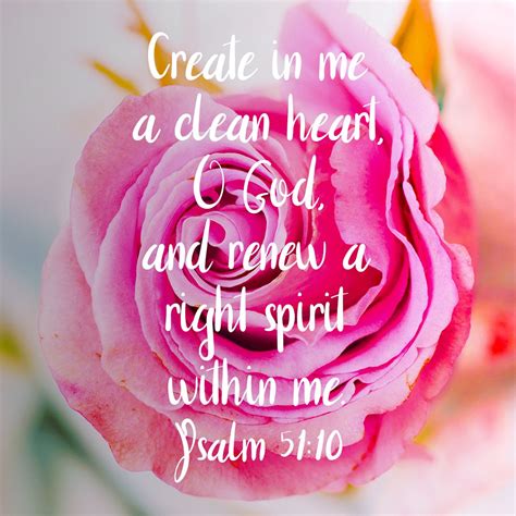 Check spelling or type a new query. Psalm 51:10 - Create in Me a Clean Heart - Free Bible Art ...