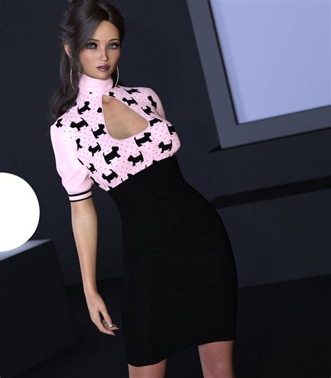 7th Ave Dforce Comfort Ii Dress For G8 And 81f Daz 3d