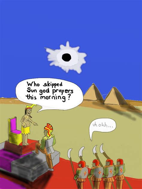 Solar Eclipse History Cartoons