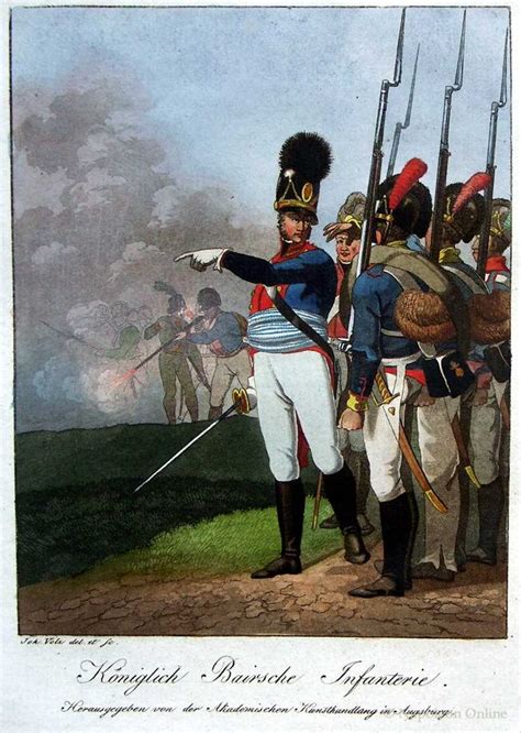 Bayern Linieninfanterie Bavarian Army Napoleonic Wars German Uniforms