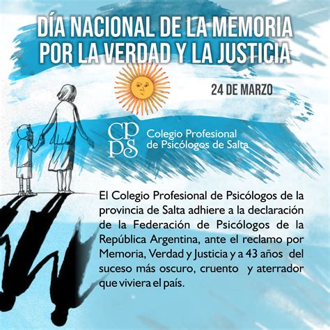 24 De Marzo Día Nacional De La Memoria Por La Verdad Y La Justicia