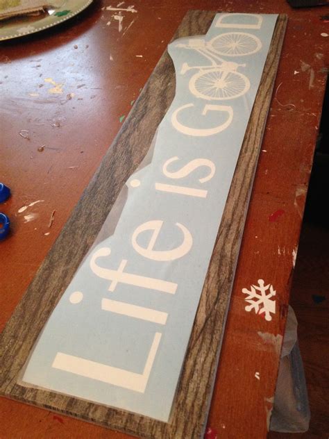 How to Fake Vinyl and Wood Signs with Wood Look Tiles (And ...
