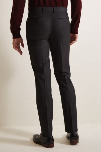 Moss 1851 Tailored Fit Charcoal Trousers