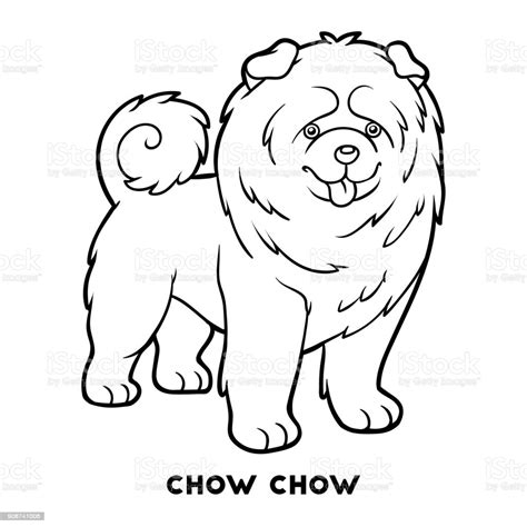 塗り絵犬犬 チャウチャウ おもちゃのベクターアート素材や画像を多数ご用意 iStock