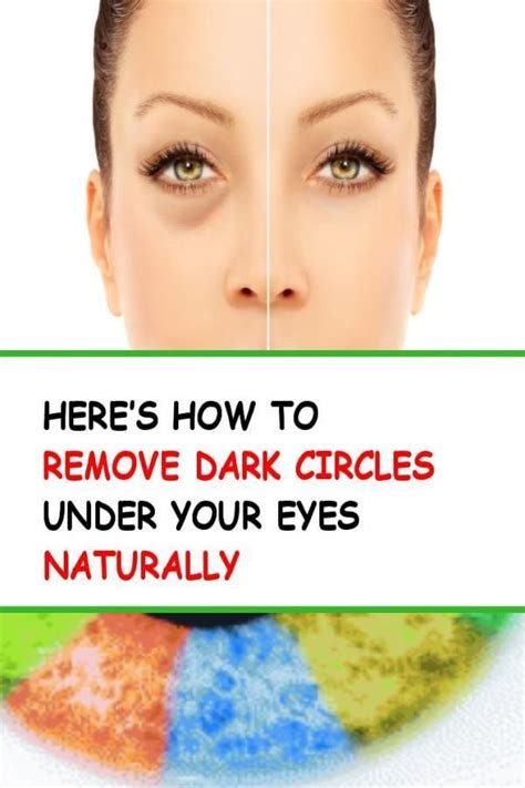 Heres How To Remove Dark Circles Under Your Eyes Naturally Remove