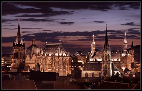 Aachener Dom, Rathaus, St. Foillan Foto & Bild ...