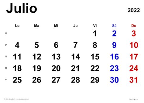 Calendario Julio 2023 Para Imprimir Pdf Bloqueado Imagesee