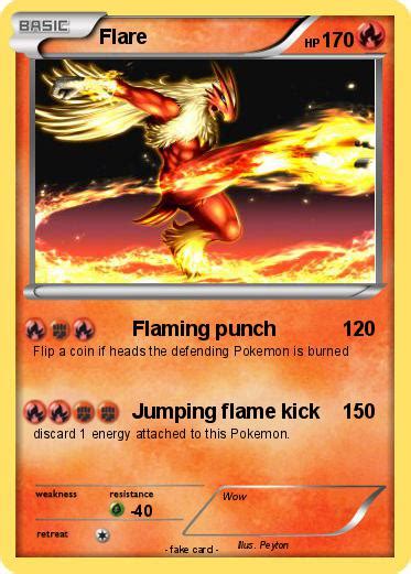 The flare account virtual card 15 offers an additional level of protection when you make online purchases. Pokémon Flare 354 354 - Flaming punch - My Pokemon Card