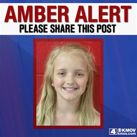 Amber Alert Issued In Missouri After Missing Tennessee Girl Spotted West Of Columbia Mo