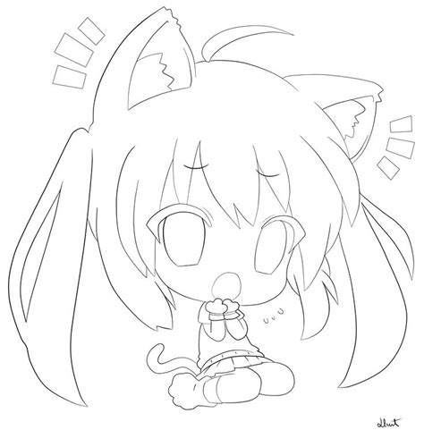 Anime Cat Ears Drawing At Getdrawings Free Download