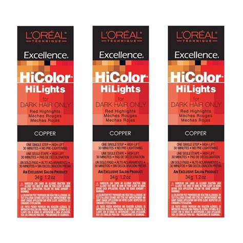L Oreal Excellence Hicolor Hilights For Dark Hair Oz Choose Your