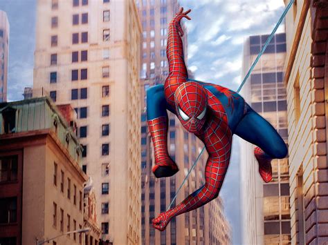 1920x1080px 1080p Free Download Spiderman Building 3d Art