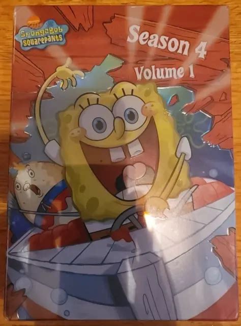 Brand New Spongebob Squarepants Season 4 Vol 1 Dvd 2006 2 Disc