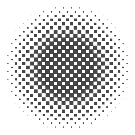 Circle Dots With Halftone Pattern Round Gradient Background Element
