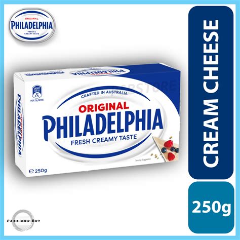 Philadelphia Cream Cheese 250g Cream Cheese Bar For Baking Lazada Ph