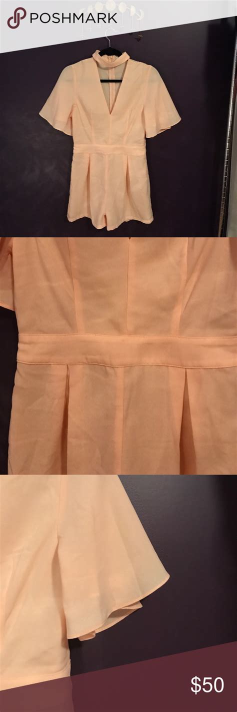 Flirty In Peach 🍑 Nwot Clothes Design Flowy Sleeves Asos Women