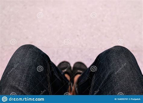 sit with your knees apart stock image image of seat 164055701