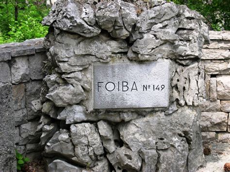 Foibas or foibe) — jama in south slavic languages scientific and colloquial vocabulary (borrowed since early research in the western balkan dinaric alpine karst) — is a type of deep natural sinkhole, doline, or sink, and is a collapsed portion of. La triste e drammatica pagina delle Foibe riguarda anche la Sardegna (Fabio Meloni) | Ad Maiora ...
