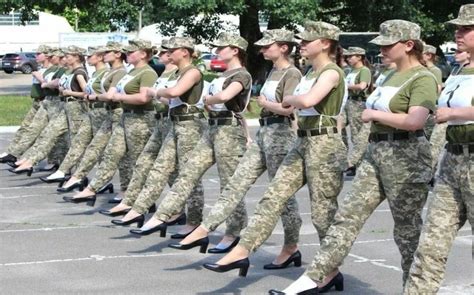 Ukraines Military Starts Walking Back Plan For Women To Parade In Pumps After Backlash Stars