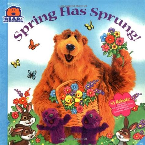 Spring Has Sprung Bear In The Big Blue House By Thorpe Kiki New