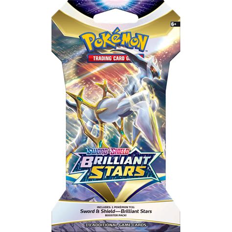 Pokémon Tcg Sword And Shield Brilliant Stars Sleeved Booster