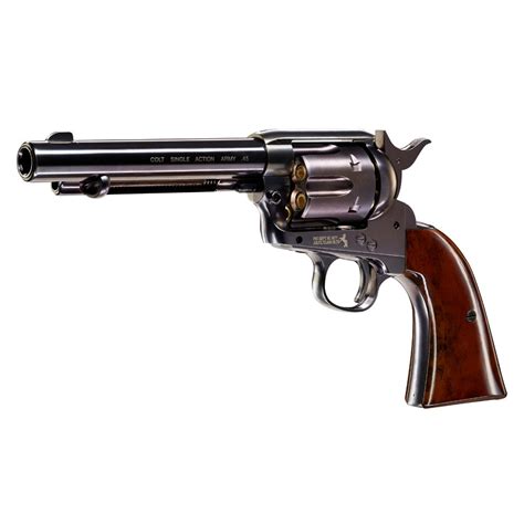 Colt Saa 45 Peacemaker Co2 Revolver 45 Mm Stahl Bbs Blue