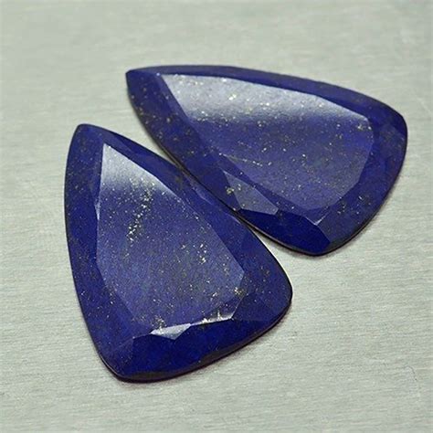 5029ct Rose Cut Lapis Lazuli Set