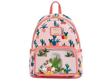 Loungefly South Western Mickey Cactus Mini Backpack Exclusive