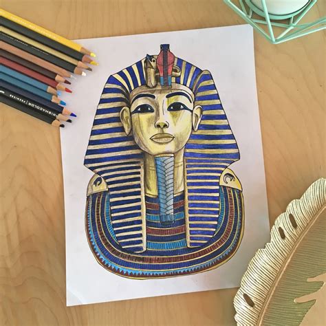 Tutankhamun Drawing At Explore Collection Of
