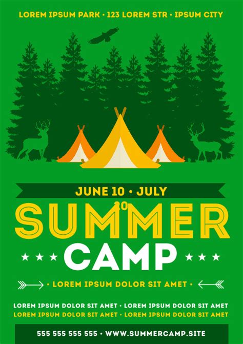 Copy Of Summer Camp Poster Postermywall
