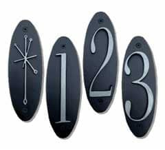 Archive of freely downloadable fonts. Mad for Mid-Century: Mid-Century Modern Address Numbers