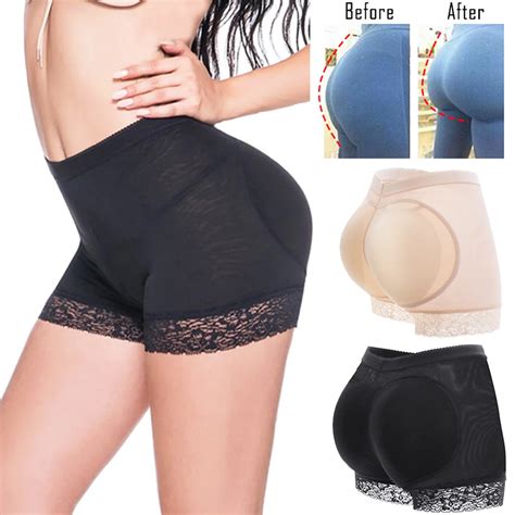 Women Seamless Padded Panties Butt Hip Enhancer Knickers Shaper Underwear Clothing Shoes