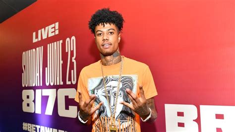 Blueface Fan Gets Large Leg Tattoo Of Rappers Face