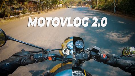 MY FIRST MOTOVLOG With Something New YouTube