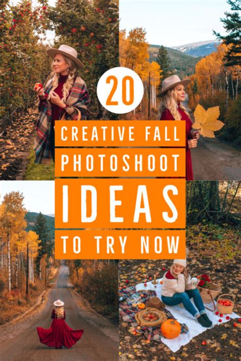 20 Creative Fall Photoshoot Ideas Fall Photography Inspiration