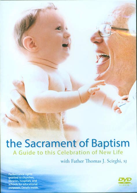 The Sacrament Of Baptism Dvd English A Guide To This Celebration Of
