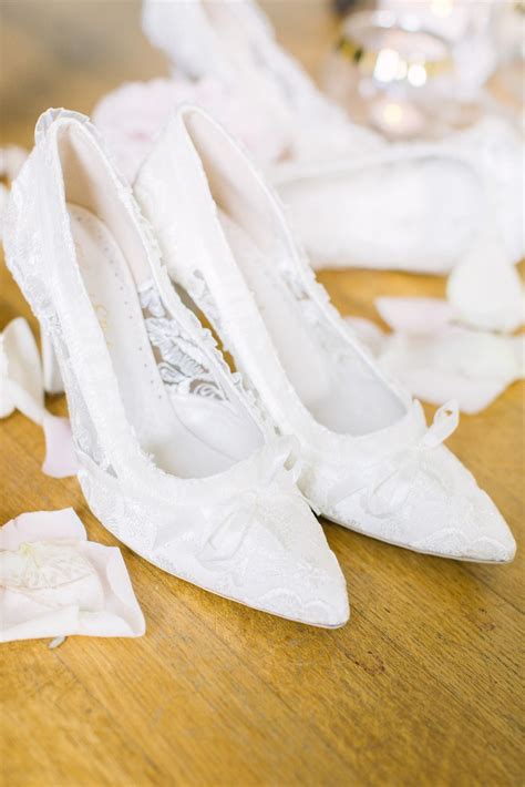 Vintage Lace Wedding Shoes By House Of Elliot Step Into Luxurious