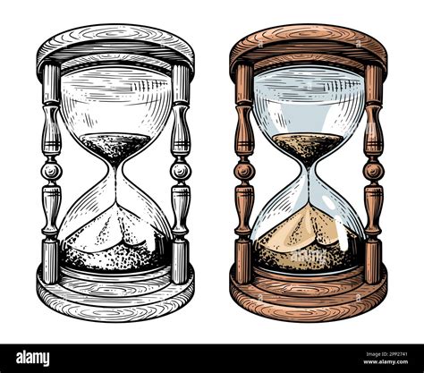 Hourglass Illustration Cut Out Stock Images And Pictures Alamy