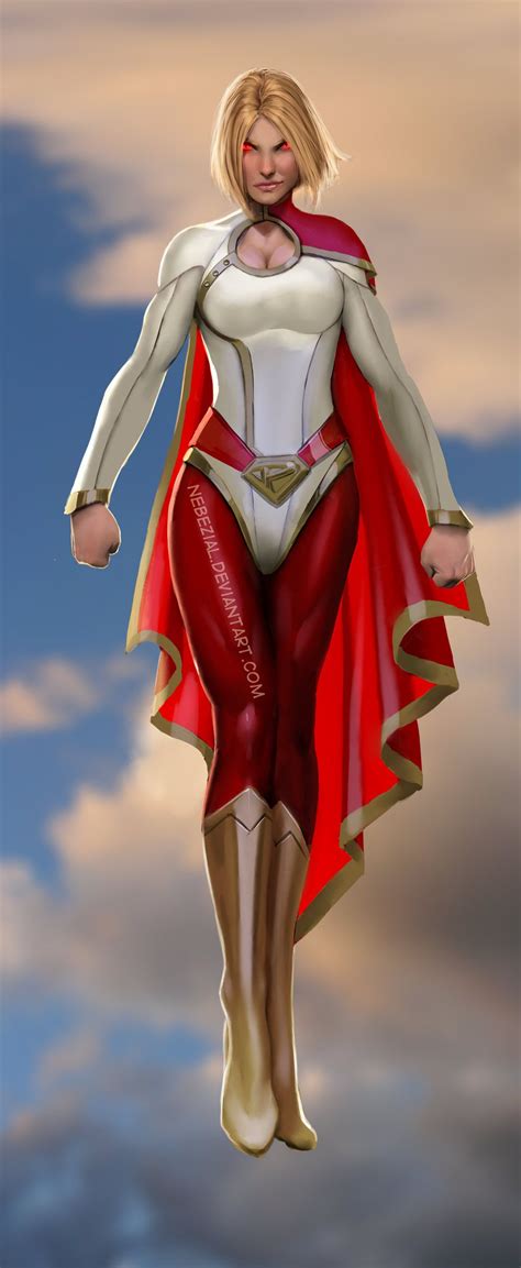 Just A Simple Powergirl By Nebezial Power Girl Comics Power Girl Dc