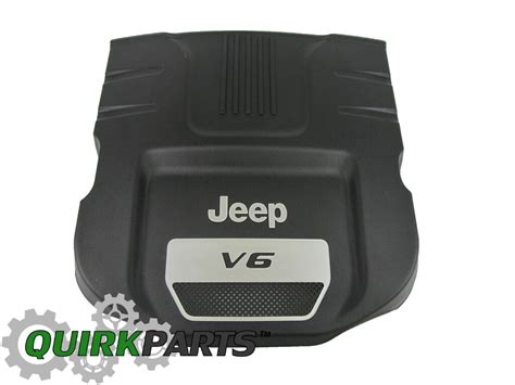 12 18 Jeep Wrangler V6 Engine Appearance Cover Oem New Mopar Genuine Ebay