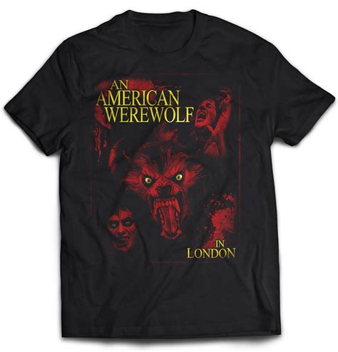 An American Werewolf In London T Shirt 3349 Jznovelty